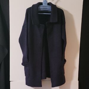 21 Main Open Front Duster Cardigan, Size S